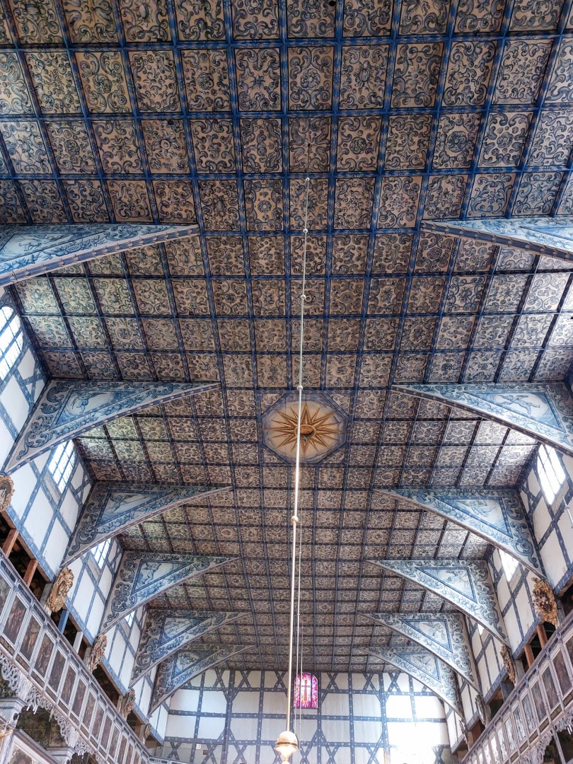Painted wooden ceiling of the Church of Peace in Jawor